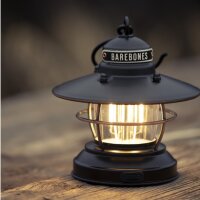 Mini "Edison" Vintage LED Campinglicht | schwarz