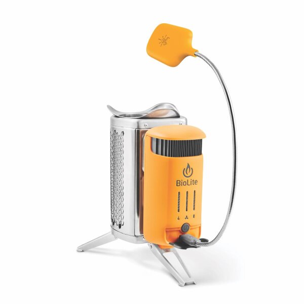 BioLite CampStove 2+ - sustainable camping stove with integrated powerbank