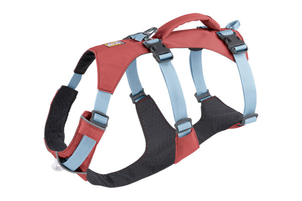 RUFFWEAR Flagline™ Harness - Dog harness with practical handle and double security | Salmon Pink