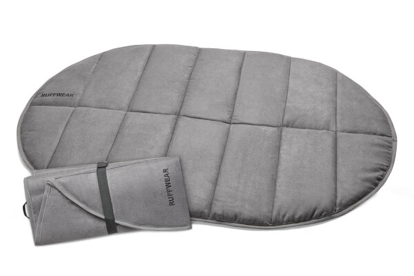 RUFFWEAR Highlands Pad™ Cloudburst Grey - faltbare Hunde-Outdoormatte