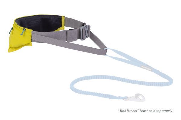 RUFFWEAR Trail Runner™ Belt - the perfect combination of running belt and lightweight belly swap | Lichen Green
