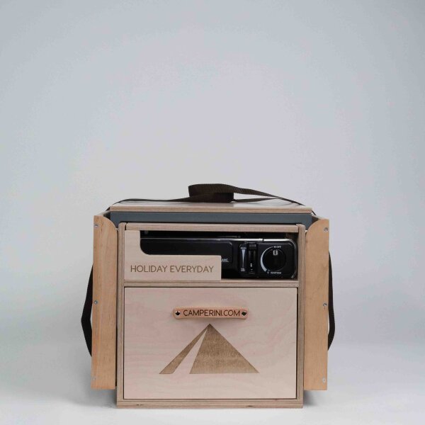 CAMPERINI Mini Kitchenbox - campkitchen made of wood