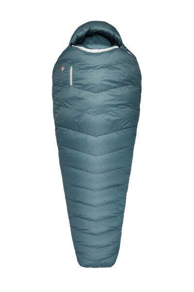 Biopod Down Hybrid Ice Cold 180 - high quality sleeping bag for mountain and trekking tours | Platin Grey