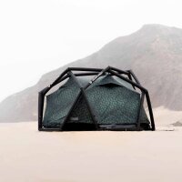 THE CAVE Cairo Camo - Inflatable geodesic dome tent for...