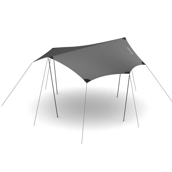 Tarp DAWN L - flexible awning or weather protection | gray