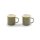 Enamel cup set of 2 | oliv drab